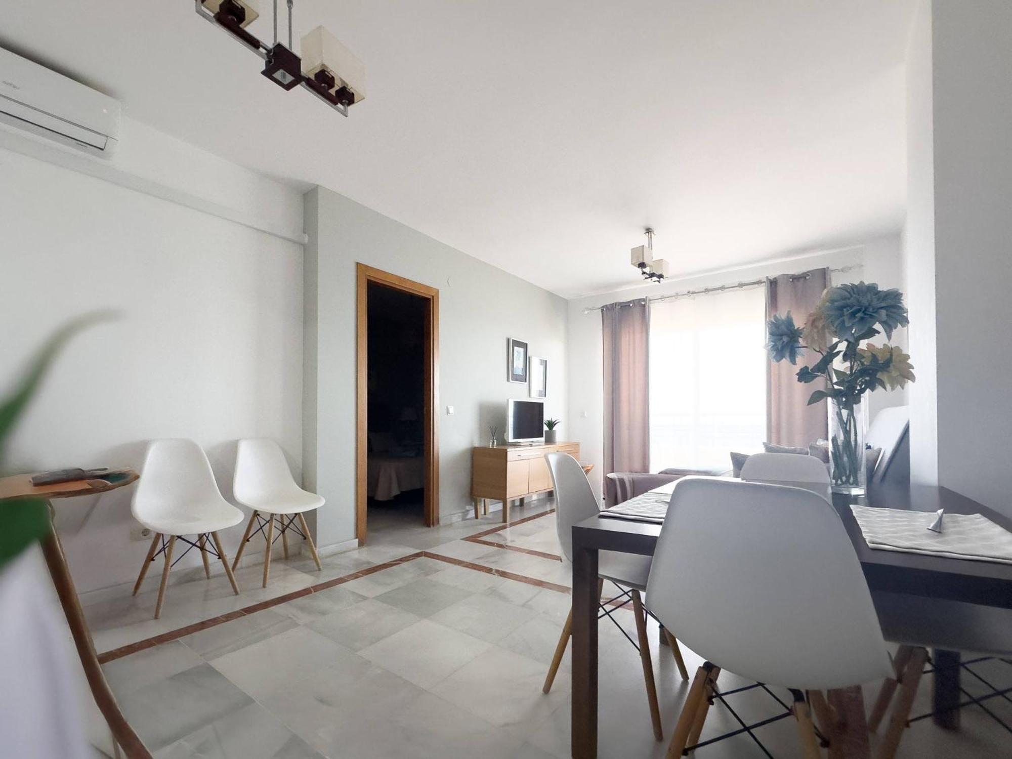 Apartamento Aguamarina 5C Primera Linea De Playa Estepona Luaran gambar